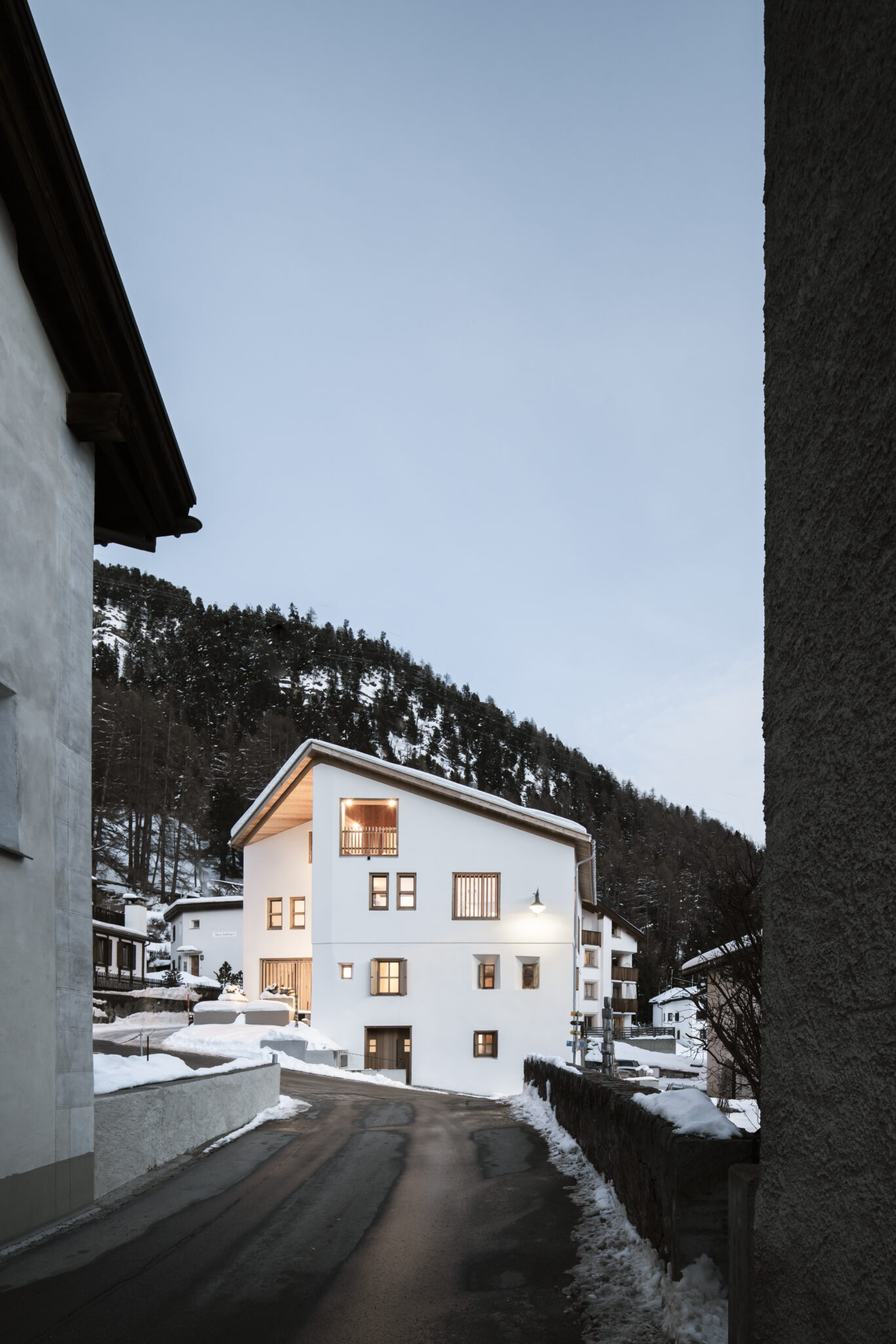 Chesa Aratsch, Via Giarsun, Pontresina, ehemals Pension Hauser